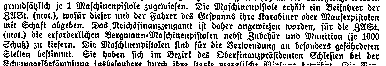 Vorschrift &uuml;ber Bergmann-MP